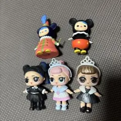 POP MART Disney LOLサプライズフィギュア 5体セット