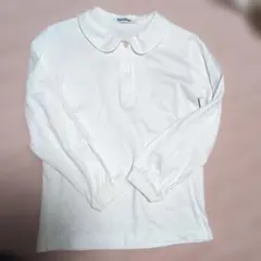 familiar ブラウス 120 ホワイト　綿100%　長袖