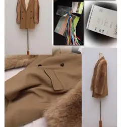 MSGM ラクーンファー　コートのサムネイル