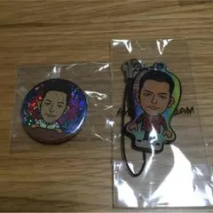 EXILE  山本世界  クリーナー 缶バッチ