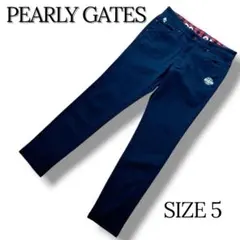 PEARLY GATES パーリーゲイツ 千鳥孔子総柄 クロップドパンツ ゴルフ