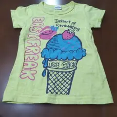 EASY FREAK アイスクリーム柄 半袖Tシャツ 120cmのサムネイル