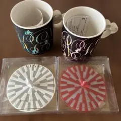 Francfranc ミッキー＆ミニー マグカップ 2個セット