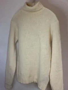 タートルネック M ウール100% ナノユニバース