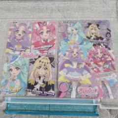 【匿名配送】名探偵プリキュア　コリス　キラキラクリアカードガム 集合柄　２枚