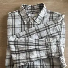 ビューティアンドユース　コットンシルクシャツ