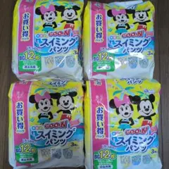 GOO.N スイミングパンツ BIG 12枚入 4パックのサムネイル