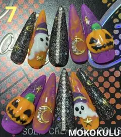 現品のみ！ハロウィンダークネイルチップ