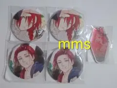 死にプロ くじ引き堂 ミゲル 缶バッジ＆キーホルダー 5点セット