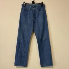 美品/希少 90s アースカルチャー W31 デニム シャンブレーパンツ 