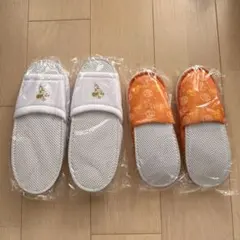 【新品未開封】東京ディズニーランドホテル スリッパ 4足セット（大人2・子供2）