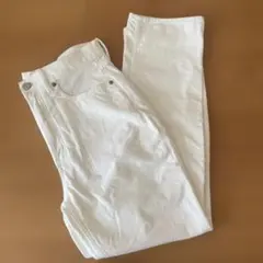 GAPデニム　シガレットハイライズ　ホワイト　美品