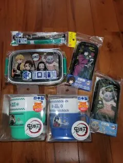 鬼滅の刃 ランチボックス 、箸、コップ、カトラリーセット