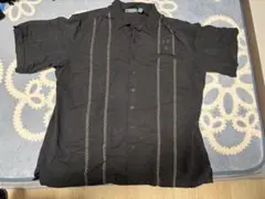 CUBAVERA 半袖シャツ XLT 黒