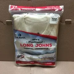新品 INDERA インデラミルズ サーマル長袖 ナチュラル 生成り M