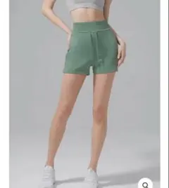 XEXYMIX ショートパンツ　グリーン　sのサムネイル