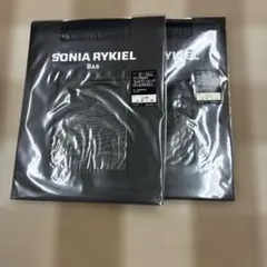 SONIA RYKIEL ストッキング 2足セット ノアール