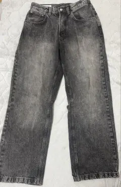 バギーデニム ブラック