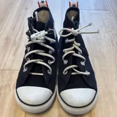 CONVERSE ALL STAR ブラック ハイカット　17cm