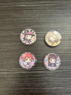 ラブライブ サンシャイン かぷりるずバッジ津島善子国木田花丸黒澤ルビィ黒澤ダイヤ