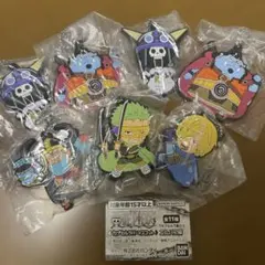 ワンピース　カプセルラバーマスコット　エルバフ編　７個セット