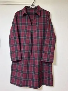 SHOO-la-RUE チェック柄ワンピース マタニティワンピ