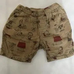 F.O.KIDS PEANUTS スヌーピー柄 ハーフパンツ 100cm