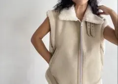 新品SeaRoomlynn ツイードslantingスカラップベスト ベージュ 2025年最新】Searoomlynn ベストの人気アイテム - メルカリ