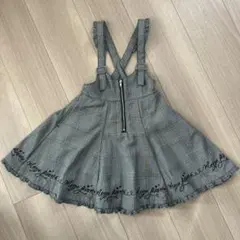 メゾピアノ ジャンバースカート