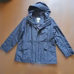L.L.Bean フード付きマウンテンパーカー S ブラック