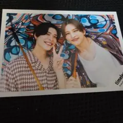 timelesz 公式写真 　猪俣周杜　松島聡