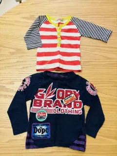 セット売り　長袖カットソー 110cm