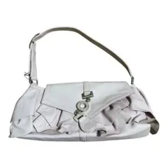 y2k grunge handbag pink cowleather