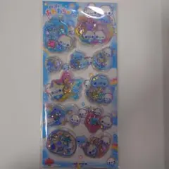 正規品：あわわちゃん スパンコールパーティーシール