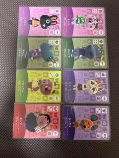 どうぶつの森　amiiboカード 8枚セット