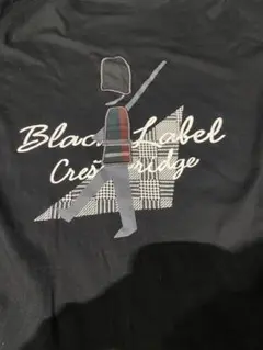 BLACK LABEL CRESTBRIDGE グレンチェック ロゴTシャツ