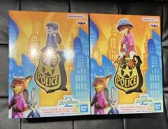 ズートピア2 モニタートップフィギュア セット ニック ジュディ