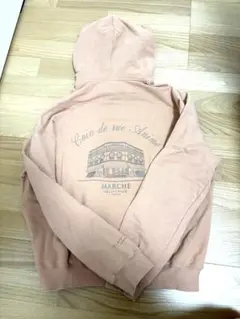 美品！ジェラートピケ　ホーム　スウェット　パーカー　女性の方にも♡M