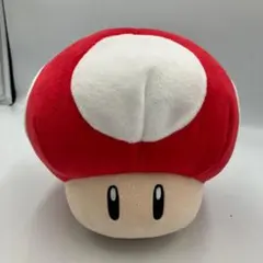 スーパーマリオ スーパーキノコ ぬいぐるみ【Q363】