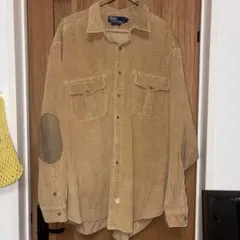 Polo by Ralph Lauren ベージュ長袖シャツ　コーデュロイ