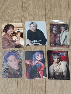 与那嶺瑠唯 トレーディングカード 6枚セット