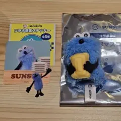 パペット スンスン スシロー　指人形 ステッカー ピック