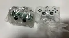 ２種類セット　PlayStation ミニチュアチャーム付きビスケット　食玩