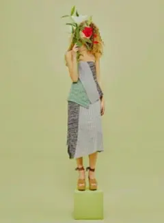 【ニット上下セット】REDYAZEL ブロッキングニット／Fサイズ