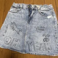 ZARA デニムスカート サイズ8 128センチ