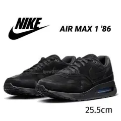 ナイキ エアマックス 1 25.5 トリプルブラック 黒 スニーカー シューズ
