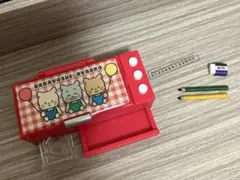 ミニチュア　ギミック筆箱マスコット2 NAKAYOSHI-NYANKO
