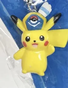 未開封 ポケモンセンター 横浜限定 キャプテン ピカチュウ フィギュアストラップ