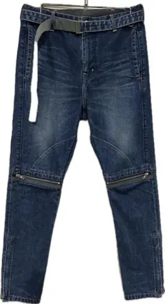 sacai サカイ パッチワーク デニム パンツ 2021SS サイズ1