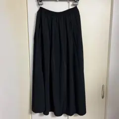 ZARA ウエストウエストゴム使いの ロングスカート